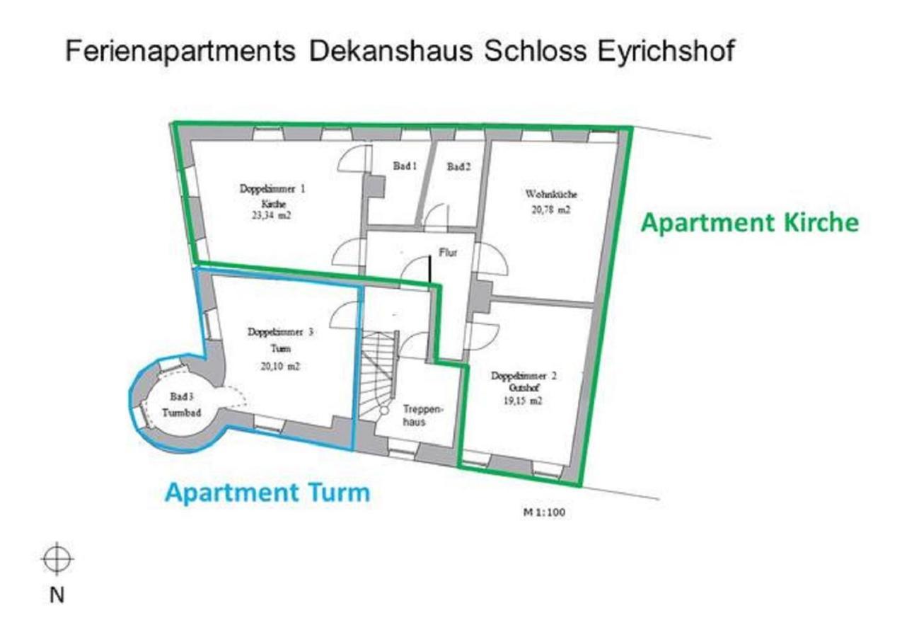 Gutsverwaltung Schloss Eyrichshof Ebern Exterior foto